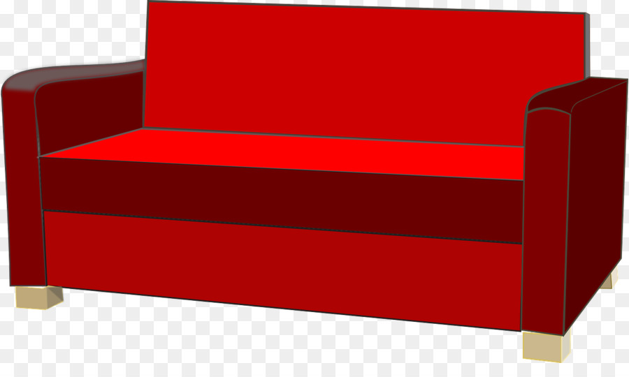 Sofa Merah，Sofa PNG