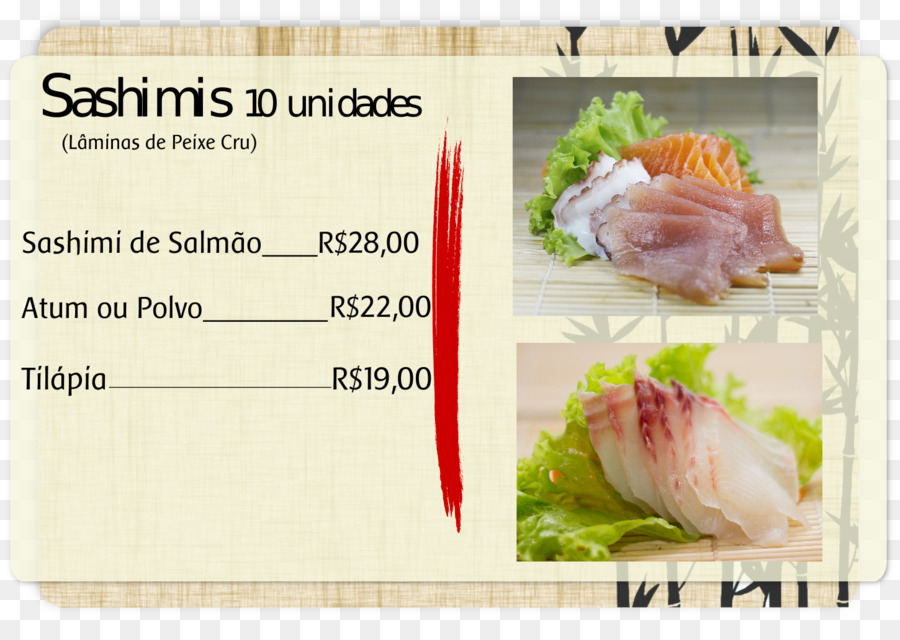 Sashimi，Resep PNG