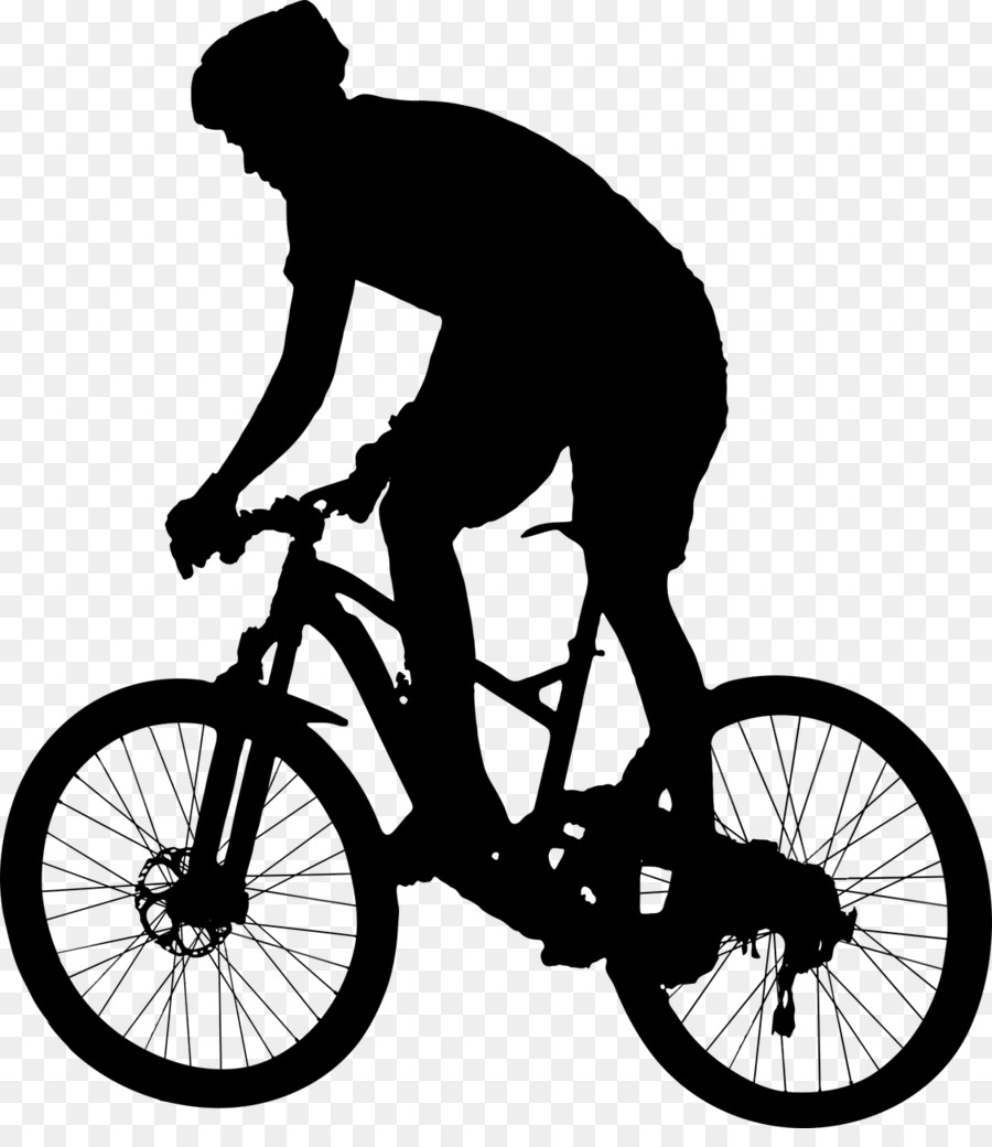 Bersepeda Sepeda Siluet gambar png