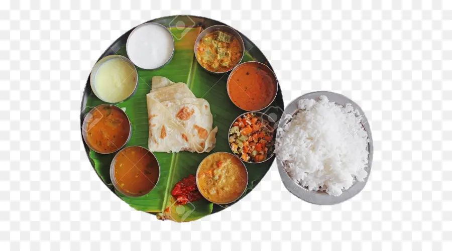 Thali India，Beras PNG