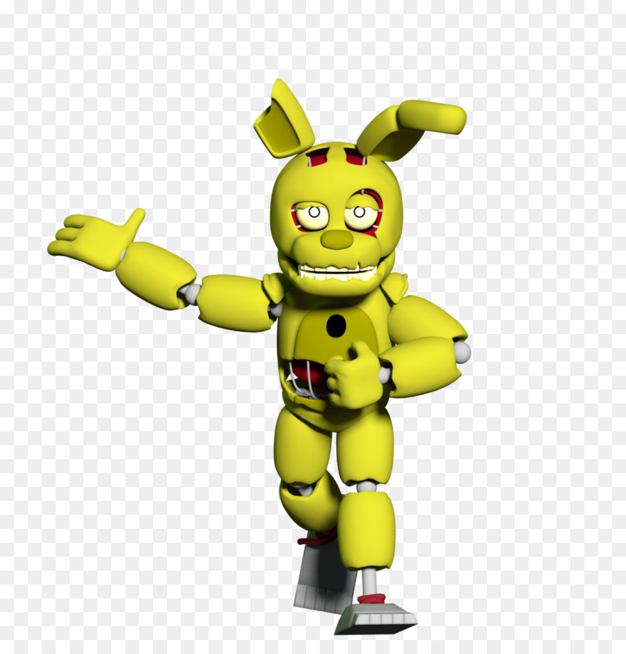 Robot Kuning，Animatronik PNG