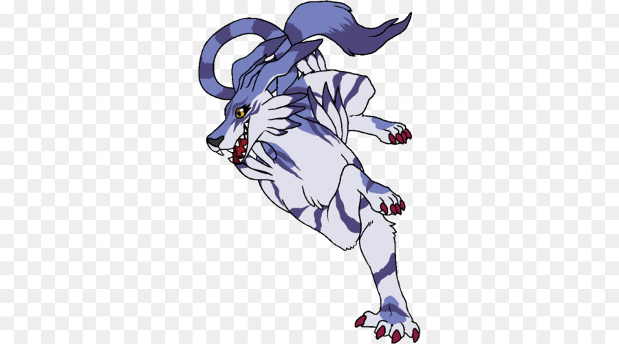 Garurumon，Seni PNG