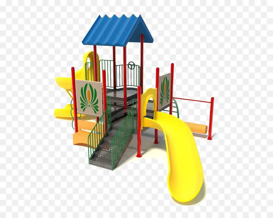 Taman Bermain Berwarna Warni，Slide PNG