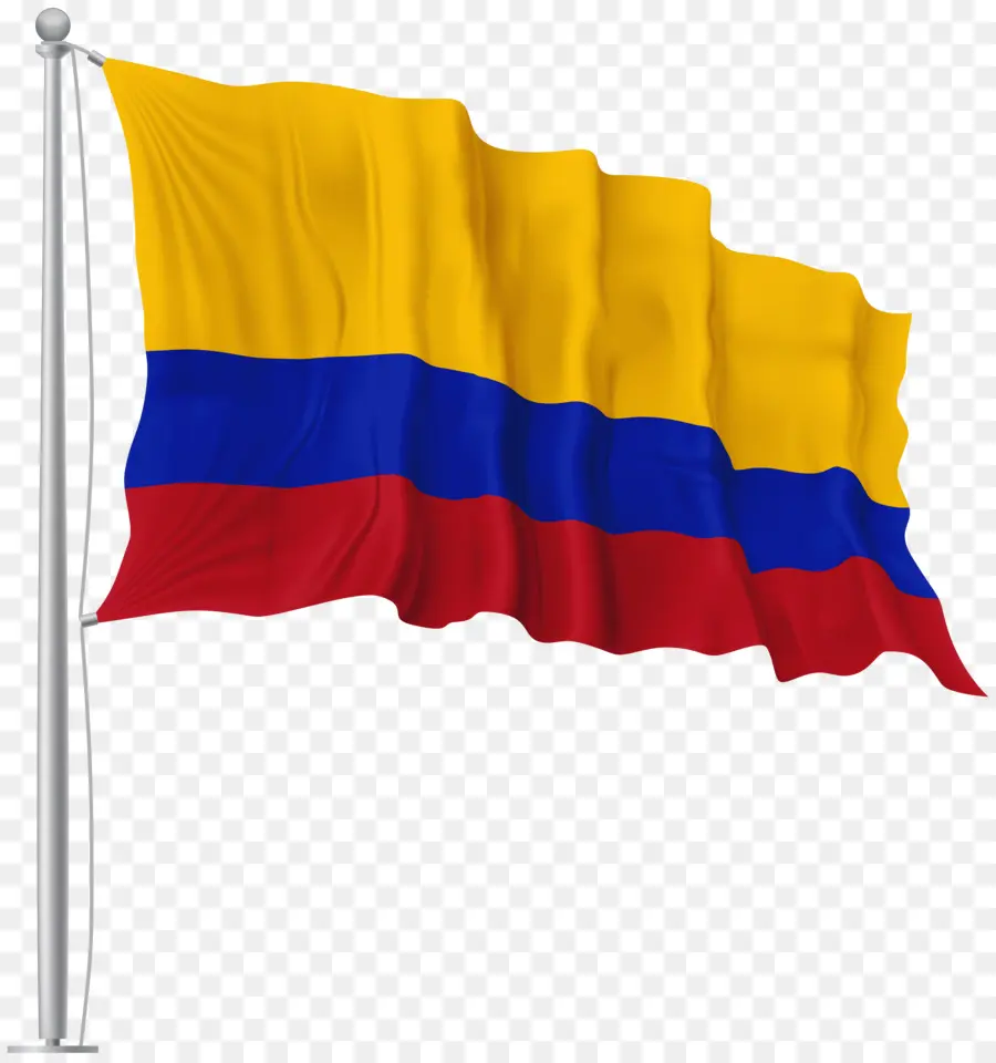 Kolombia，Bendera Kolombia PNG