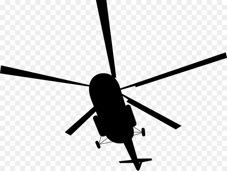 Siluet Helikopter，Helikopter PNG