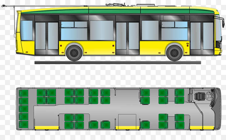 Bus，Bis Listrik PNG