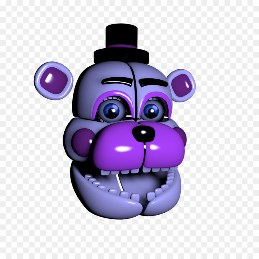 Kepala Beruang Robot，Animatronik PNG