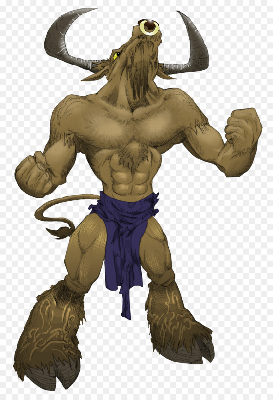 Minotaur，Banteng PNG