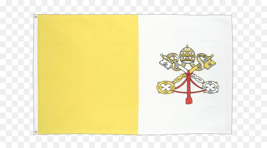 Bendera Vatikan，Kuning PNG