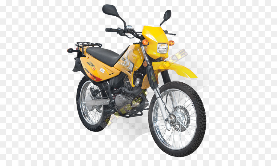 Sepeda Motor Trail Kuning，Sepeda PNG