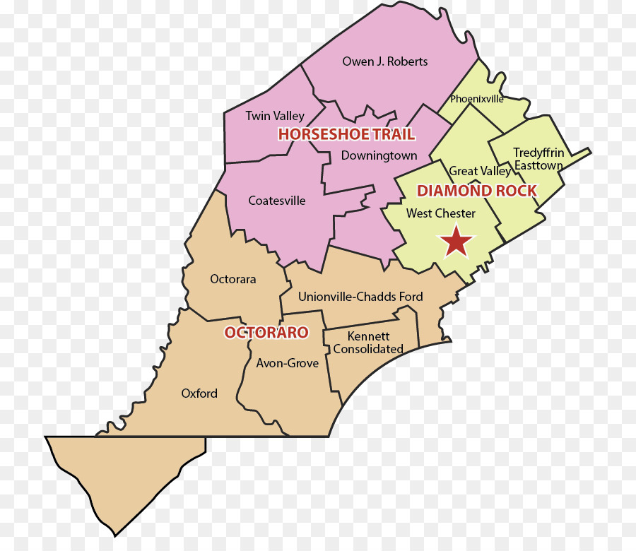 District area. Честер (округ, Пенсильвания). County.