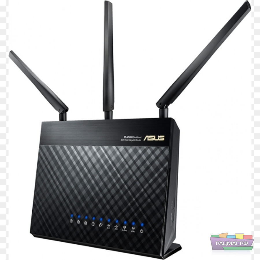 Asus Rtac68u，Router PNG