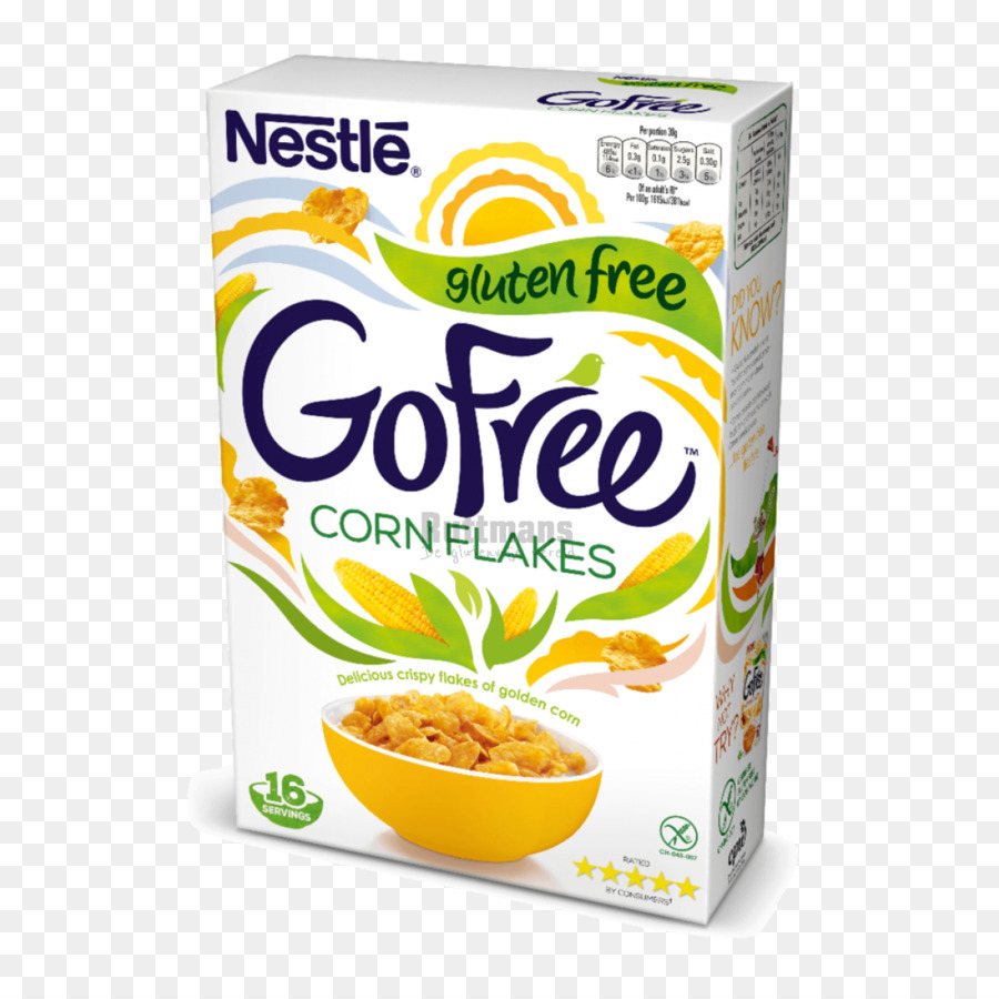 Corn Flakes，Sarapan Sereal PNG