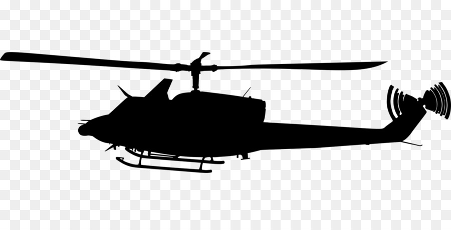 Helikopter，Hitam PNG