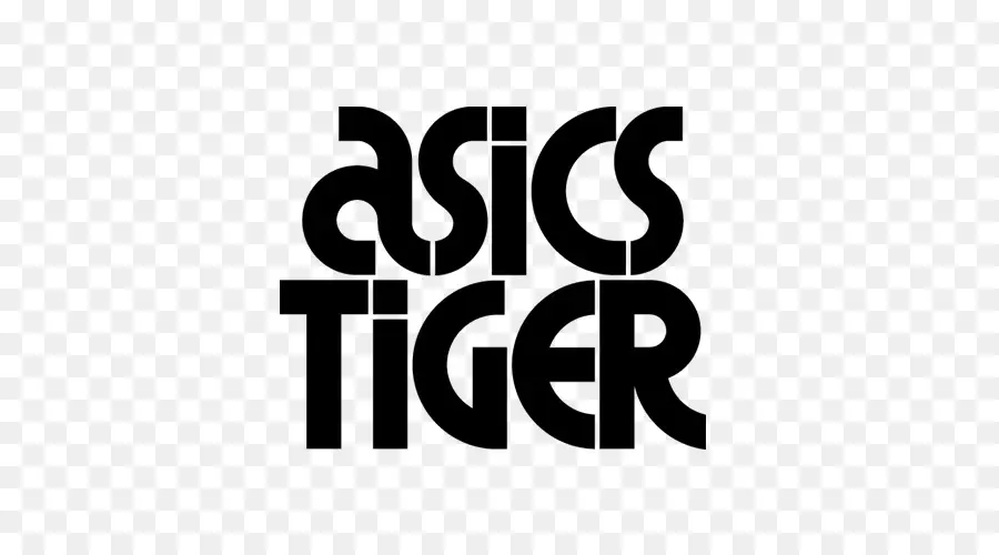 Logo Asics Tiger，Hitam PNG