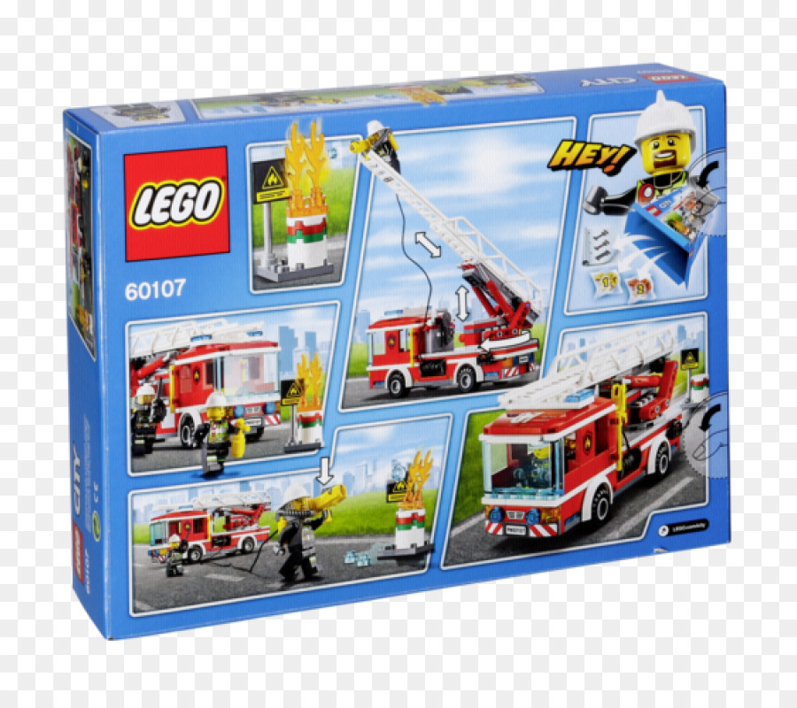  LEGO  60107 Kota Truk Pemadam Kebakaran Tangga Lego  Kota 