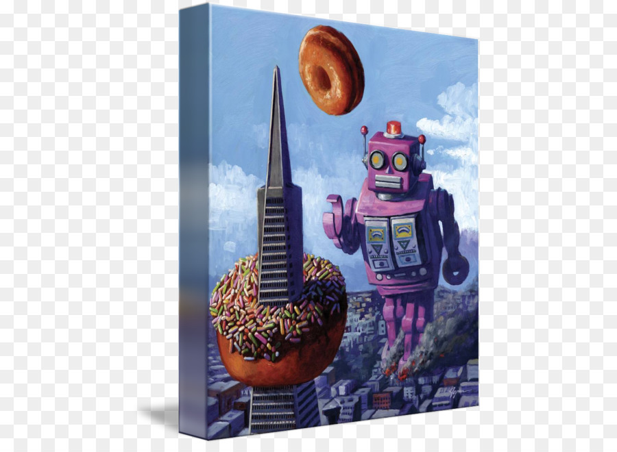 Robot Donat，Donat PNG