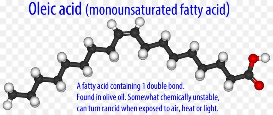 Asam Oleat，Molekul PNG