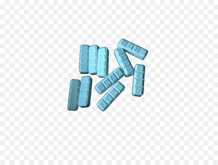 Pil Xanax Biru，Tablet PNG