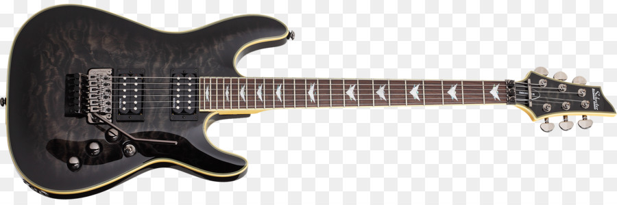 Gitar Listrik，Desain Tengkorak PNG