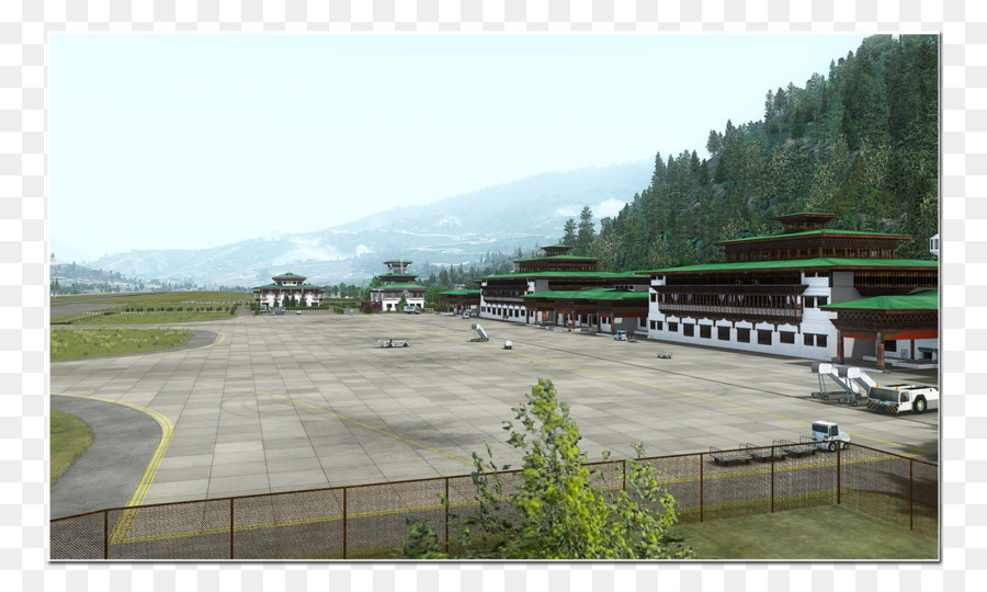 Microsoft Flight Simulator X，Bandara Paro PNG