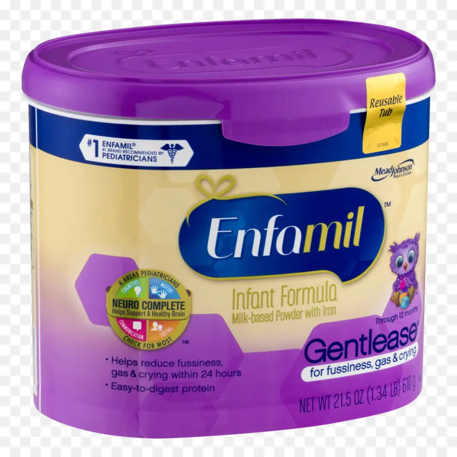 Makanan Bayi，Formula Bayi Enfamil PNG