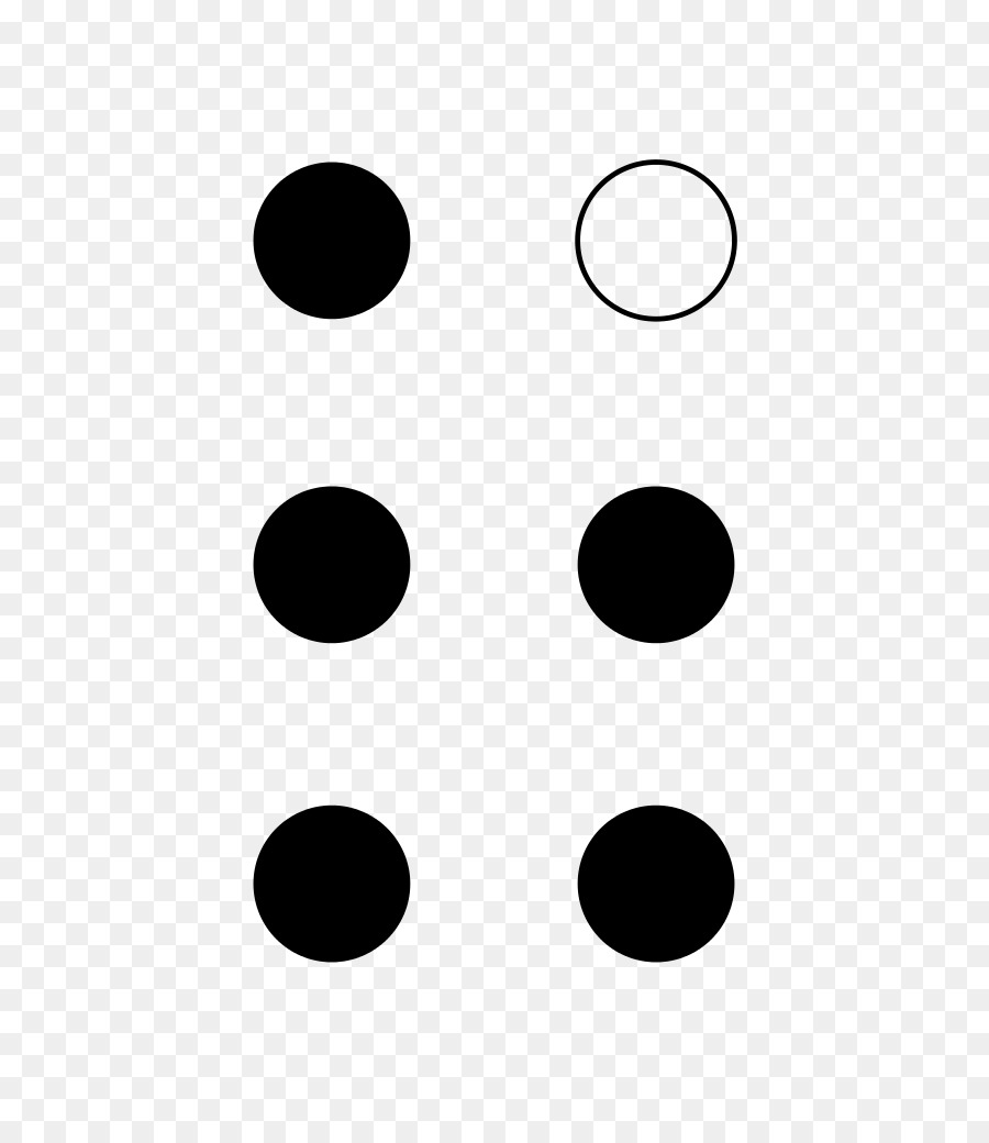 Braille，Karakter PNG