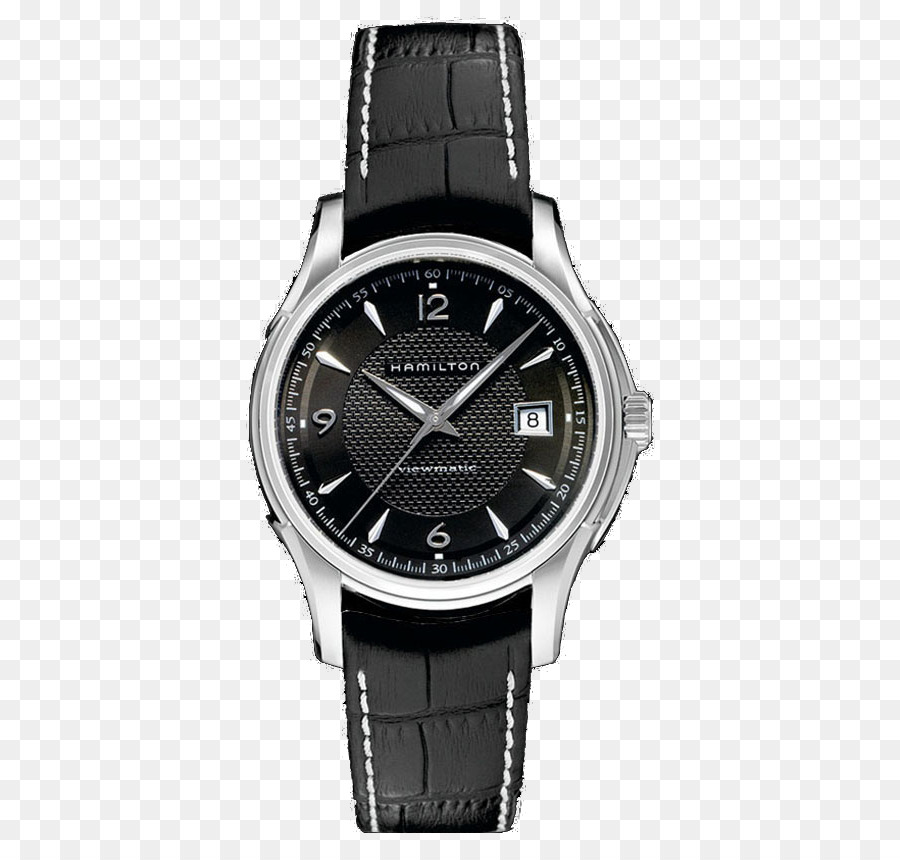 Jam Tangan，Tali Hitam PNG