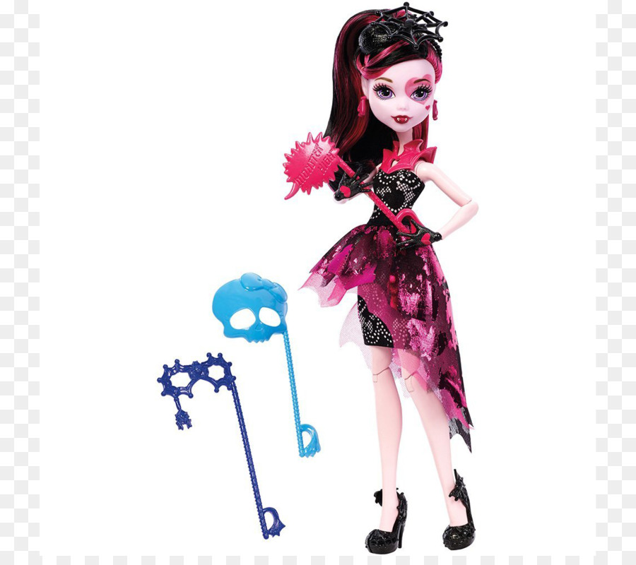 Amazoncom，Rakasa Tinggi Draculaura Doll PNG