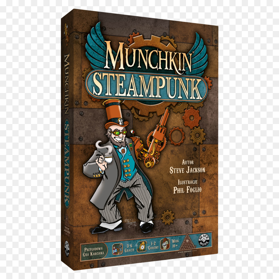 Steampunk Munchkin，Kartu PNG