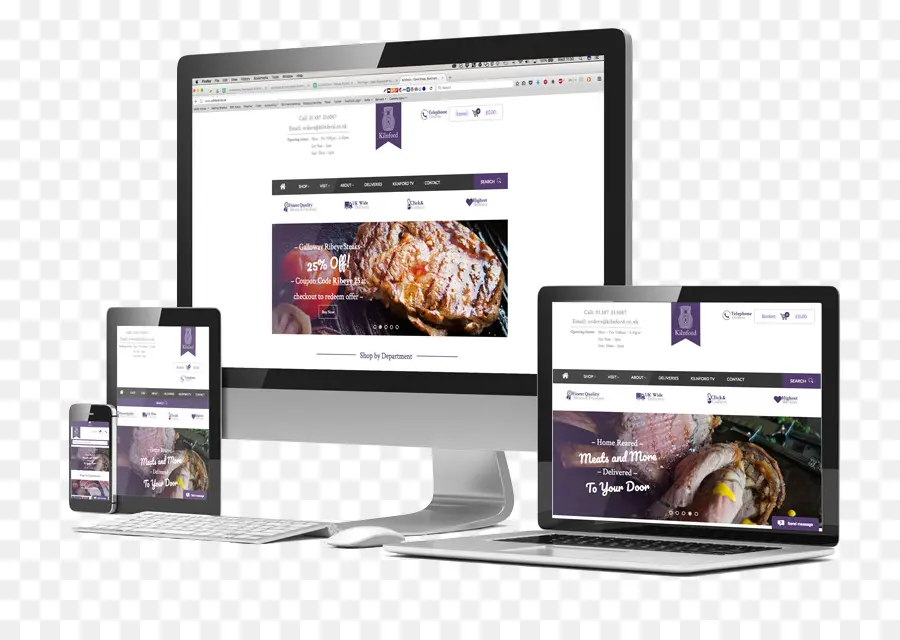 Desain Situs Web Responsif，Desain Web PNG