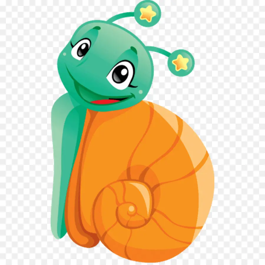 Siput Hijau，Kartun PNG