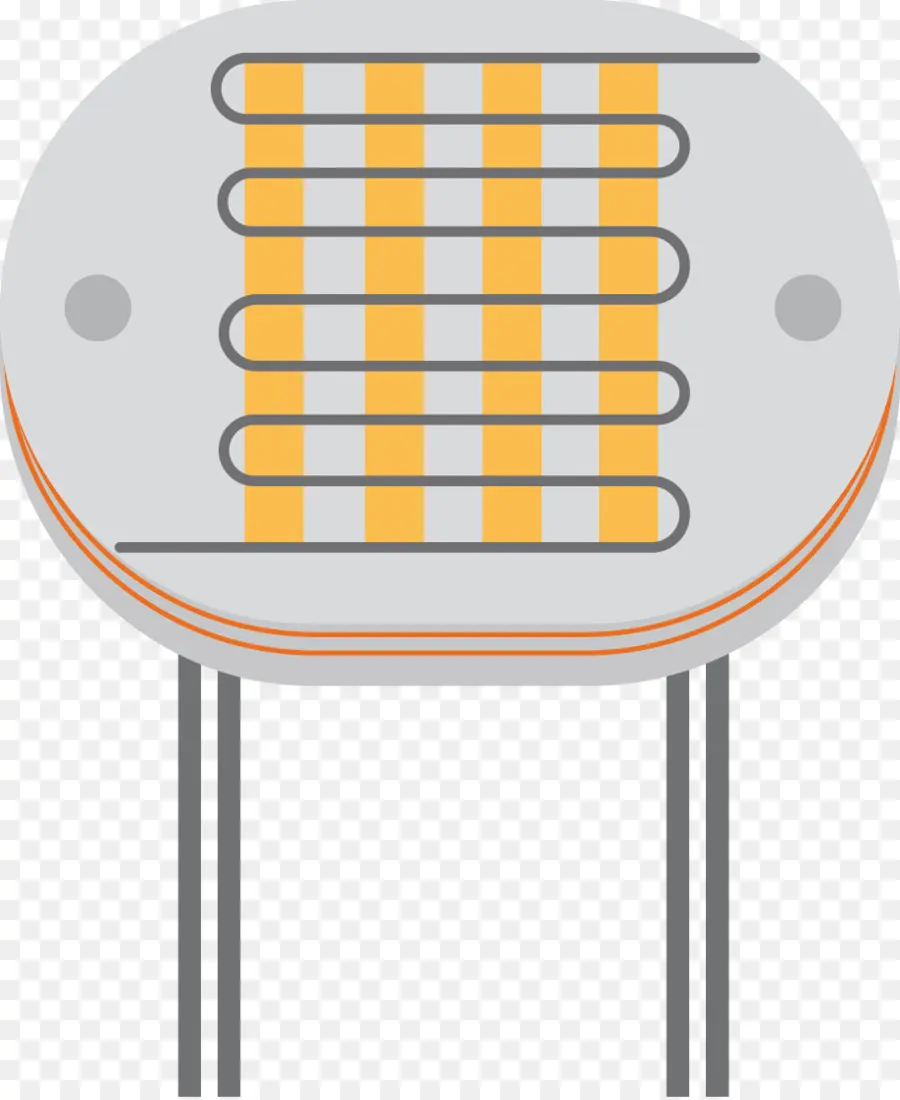 Fotoresistor，Sensor Cahaya PNG