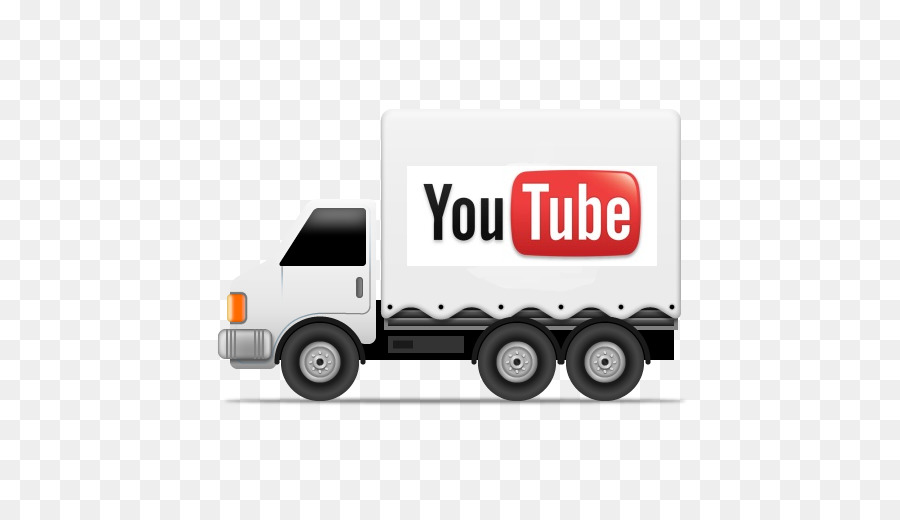 Truk Youtube，Kuning PNG