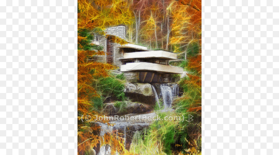 Fallingwater，Air Terjun PNG