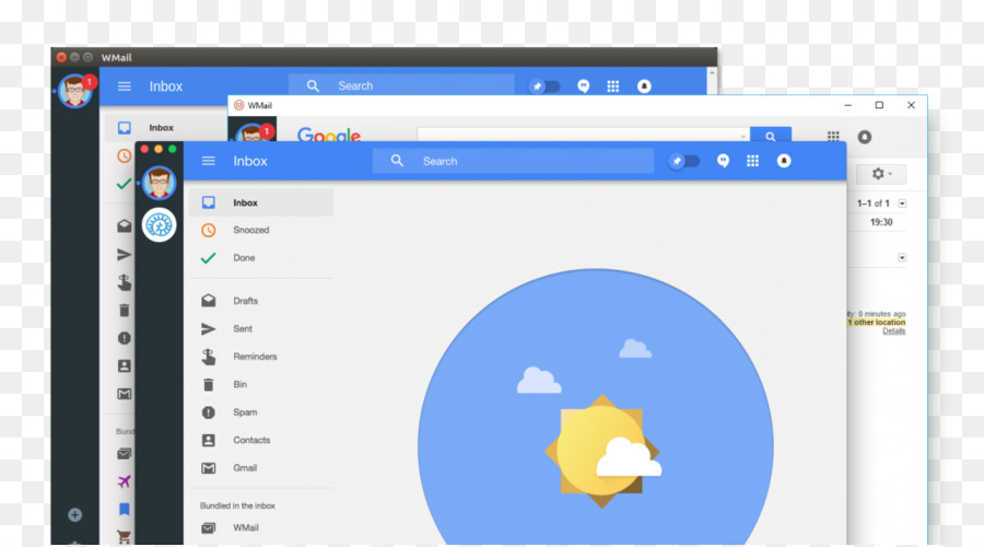 Gmail，Kotak Masuk Dengan Gmail PNG