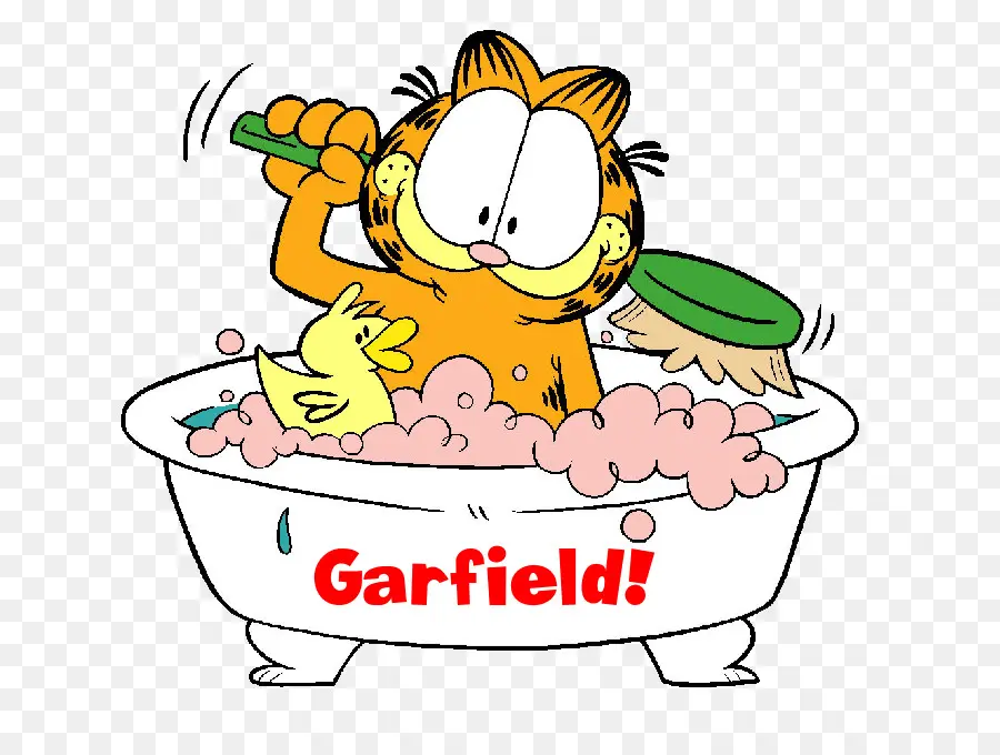 Garfield Di Bak Mandi，Garfield PNG