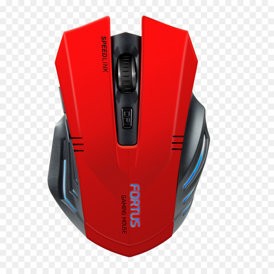 Mouse Komputer，Speedlink Fortus Rf Wireless Optical 2400dpi Kanan Blackred Tikus PNG