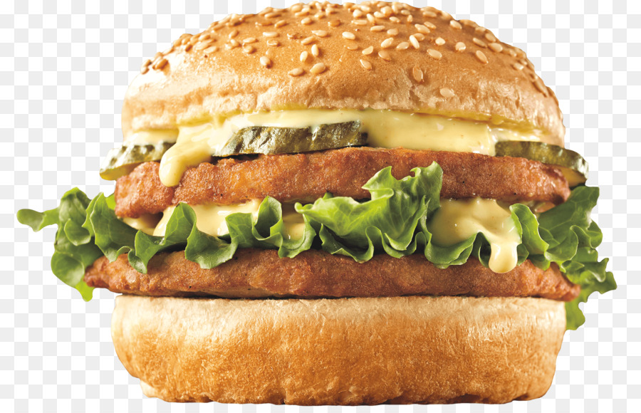 Burger Keju，Hamburger PNG