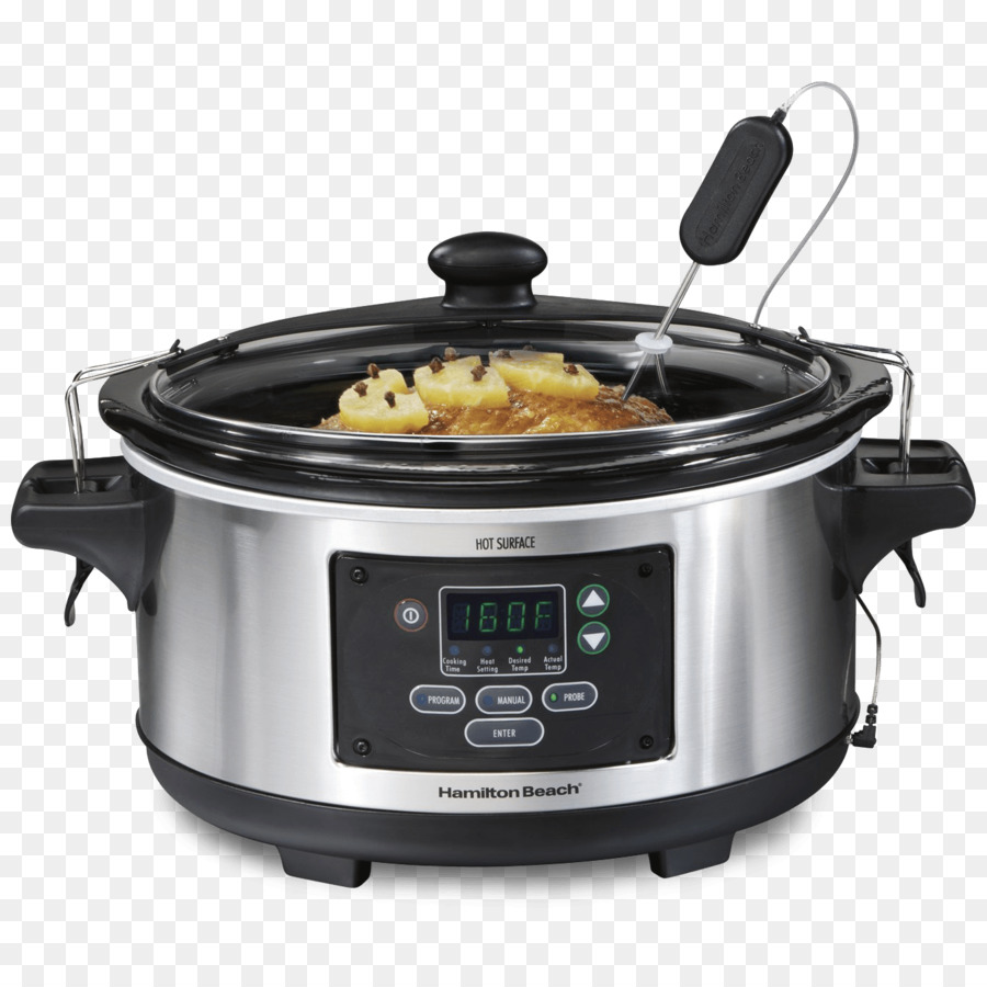 Hamilton Beach Set Melupakan 6 Liter Diprogram Slow Cooker，Slow Cooker PNG