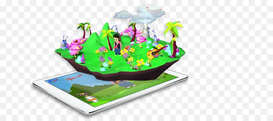 Pulau，Tablet PNG