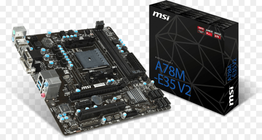 Msi A88xme35 V2，Motherboard PNG