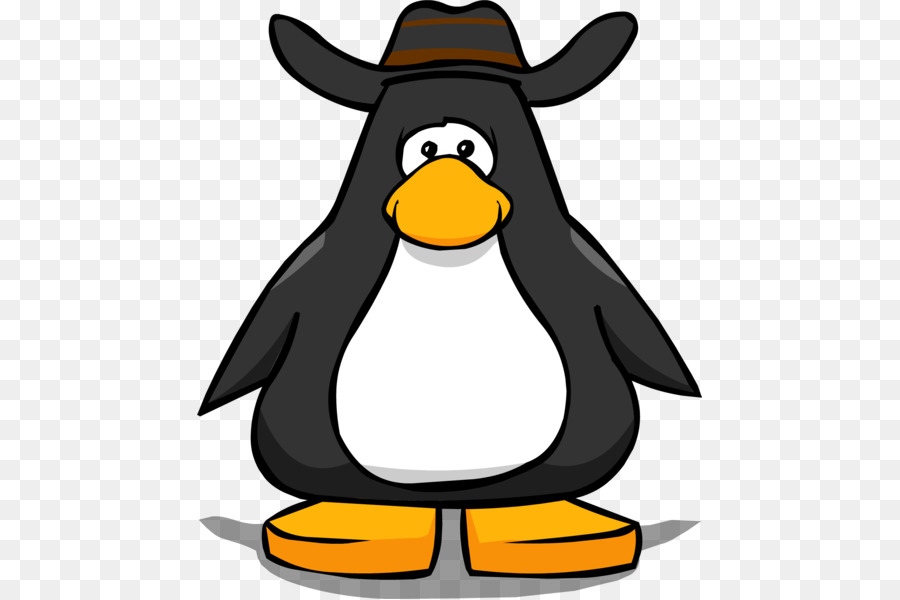 Penguin Dengan Topi，Imut Imut PNG