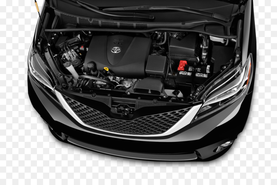 Headlamp，2016 Toyota Sienna PNG