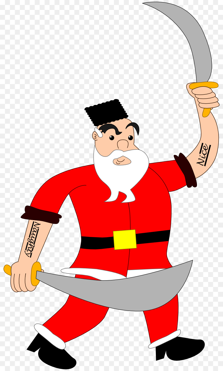 Santa Claus，Perilaku Manusia PNG