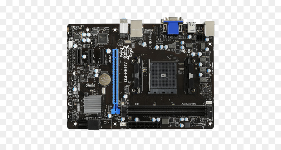 Motherboard，Msi A68hmp33 PNG