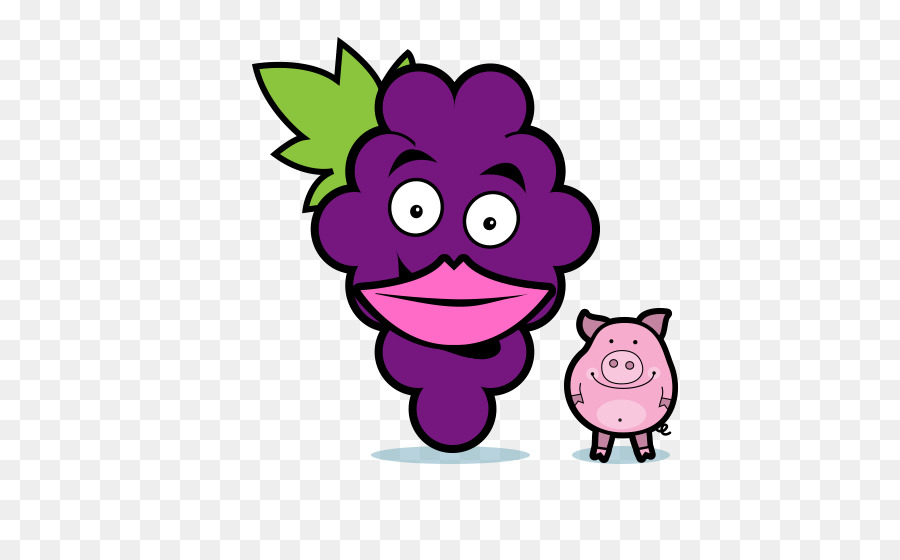 Pink M，Karakter PNG