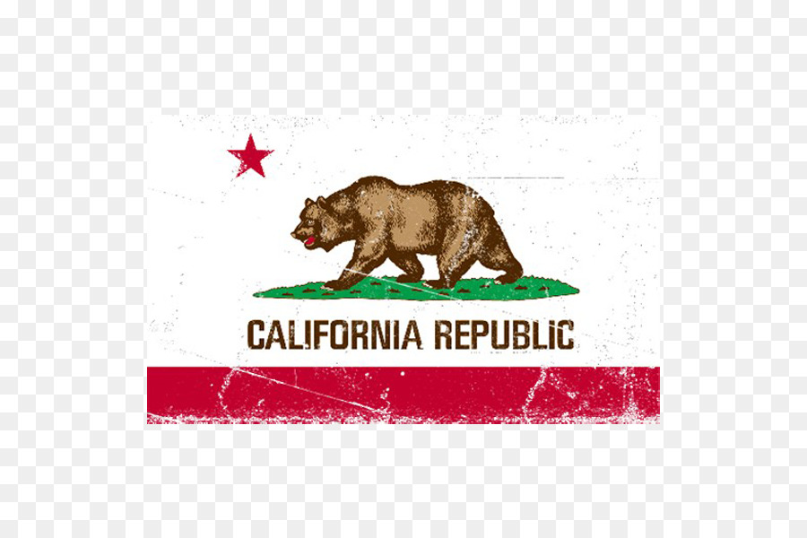 Bendera Kalifornia，Beruang PNG