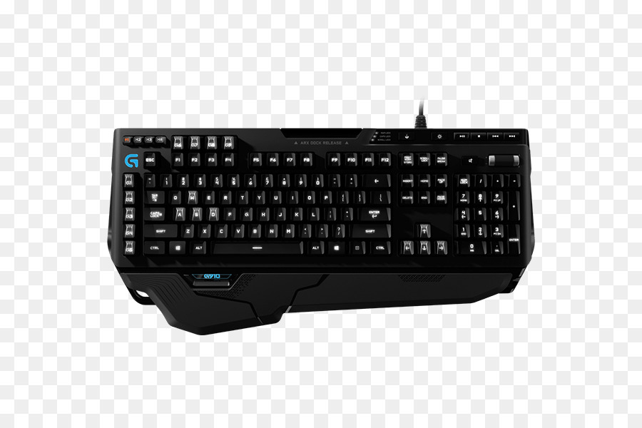 Keyboard Komputer，Logitech G910 Orion Spark PNG