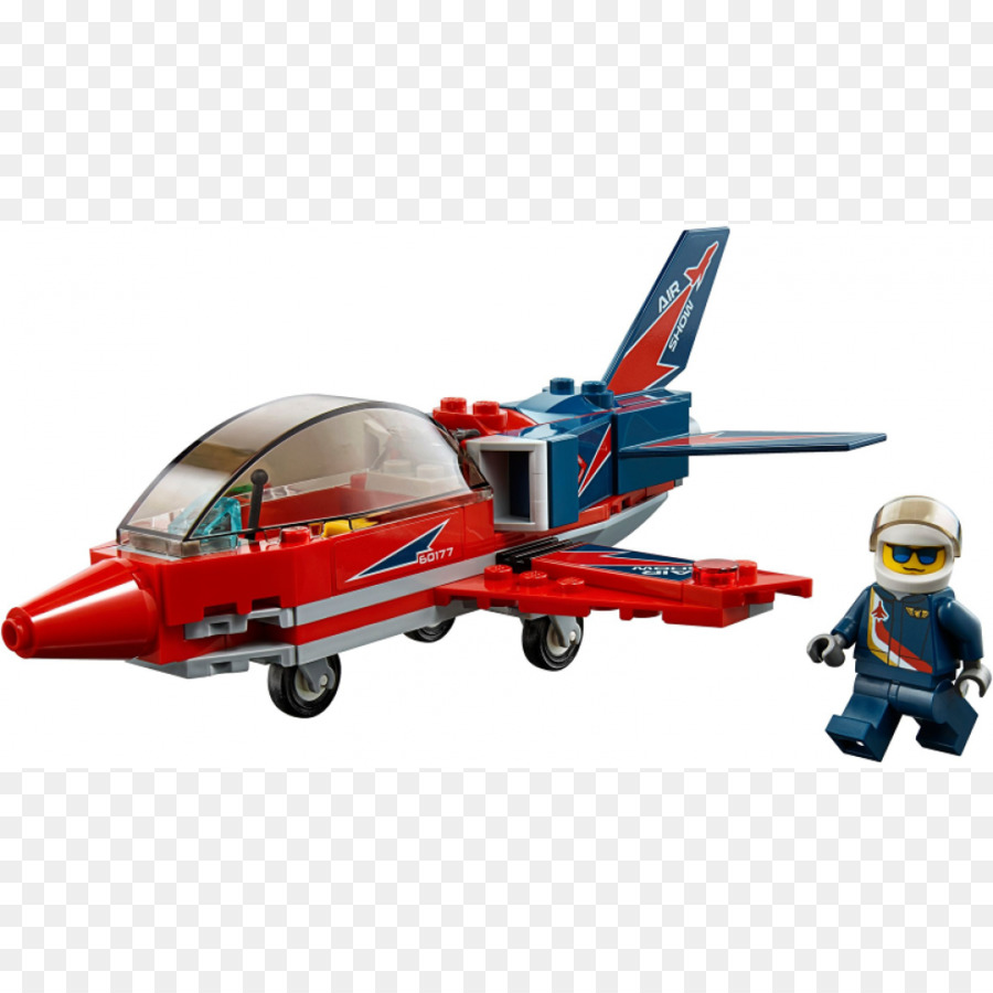 Lego 60177 Kota Airshow Jet，Lego Kota PNG